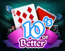 Poker Tens or better